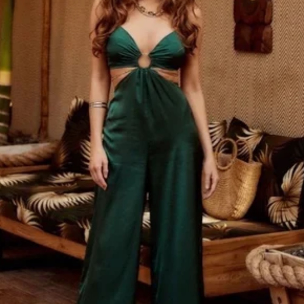 Audrey Emerald jumpsuit